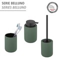 Dozator sapun lichid Belluno, Wenko, 8x13.5 cm, ceramica/plastic, verde/negru