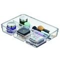 Organizator pentru cosmetice Rain, iDesign, 4 compartimente, 33x23x5.5 cm