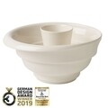 Forma de copt si cupa de masurat, Villeroy & Boch, Clever Baking Bundt Cake, portelan premium, Ø 25 cm/2.8 L, portelan premium