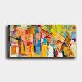 Tablou decorativ, YTY129236510_50120, Canvas, Lemn, Multicolor