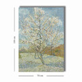 Tablou decorativ, 70100VANGOGH068, Canvas , Lemn, Multicolor