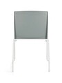 Scaun Giulia, Bizzotto, 43.5x50x79 cm, plastic/poliester/otel, verde sage