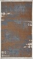 Covor Eko rezistent, NK 01 - Beige, Blue, 100% poliester,  75 x 300 cm