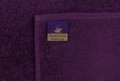 Set 3 prosoape de baie Beverly Hills Polo Club, 70x140 cm, 100% bumbac, Purple/Dark Purple/Light Purple