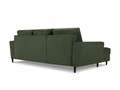 Coltar extensibil stanga 4 locuri, Moghan, Micadoni Home, BL, 241x145x88 cm, velur, verde bottle