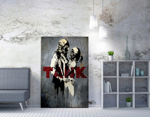 Tablou decorativ, WY11 (50 x 70), 50% bumbac / 50% poliester, Canvas imprimat, Multicolor