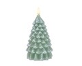 Lumanare cu LED Tree, Lumineo, 10x18 cm, verde