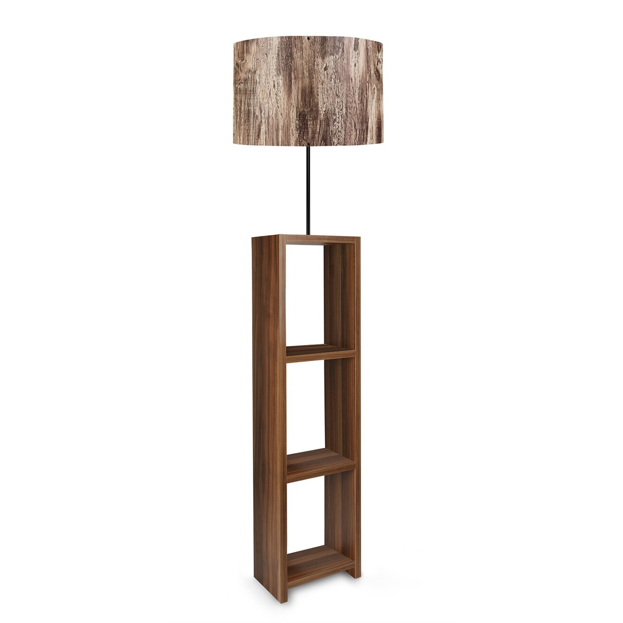 Lampadar, AYD-1798, Insignio, 30 x 140 cm, 1 x E27, 60W, maro/bej - 1 | YEO