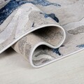 Covor Marbled Navy, Flair Rugs, 200x290 cm, polipropilena/poliester, bleumarin