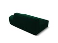 Canapea dreapta 2 locuri, Ruby, Micadoni Home, BL, 181x93x69 cm, catifea, verde bottle