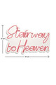 Decoratiune luminoasa LED, Stairway to Heaven, Benzi flexibile de neon, DC 12 V, Rosu