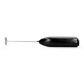 Mixer spuma de lapte Mico, Homla, 21 cm, plastic/inox tip 304, negru/argintiu