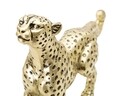 Decoratiune, Mauro Ferretti, Leopard, 33 x 7.7 x 19.5 cm, polirasina, auriu/negru