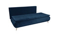 Canapea extensibila Sofie Lux, 203x92x86 cm, 3 locuri, lada pentru depozitare, Albastru navy