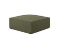 Taburet, Ruby, Micadoni Home, BL, 93x93x40 cm, velur, verde