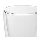 Set 2 pahare Cembra Modern, Homla, 280 ml, sticla borosilicata, transparent