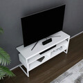 Comoda TV, Retricy, Merrion, 110x35x49.9 cm, PAL, Alb