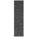 Covor Minerals Dark Grey, Flair Rugs, 60x230 cm, lana/poliester, gri inchis