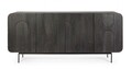 Bufet inferior Orissa, Bizzotto, 180 x 42 x 82 cm, lemn de mango/MDF, negru