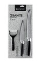 Set 2 cutite si curatator legume Granite, Ambition, inox