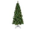 Brad de Craciun cu conuri Norwich Pine, Everlands, 882 varfuri, 99x210 cm, verde