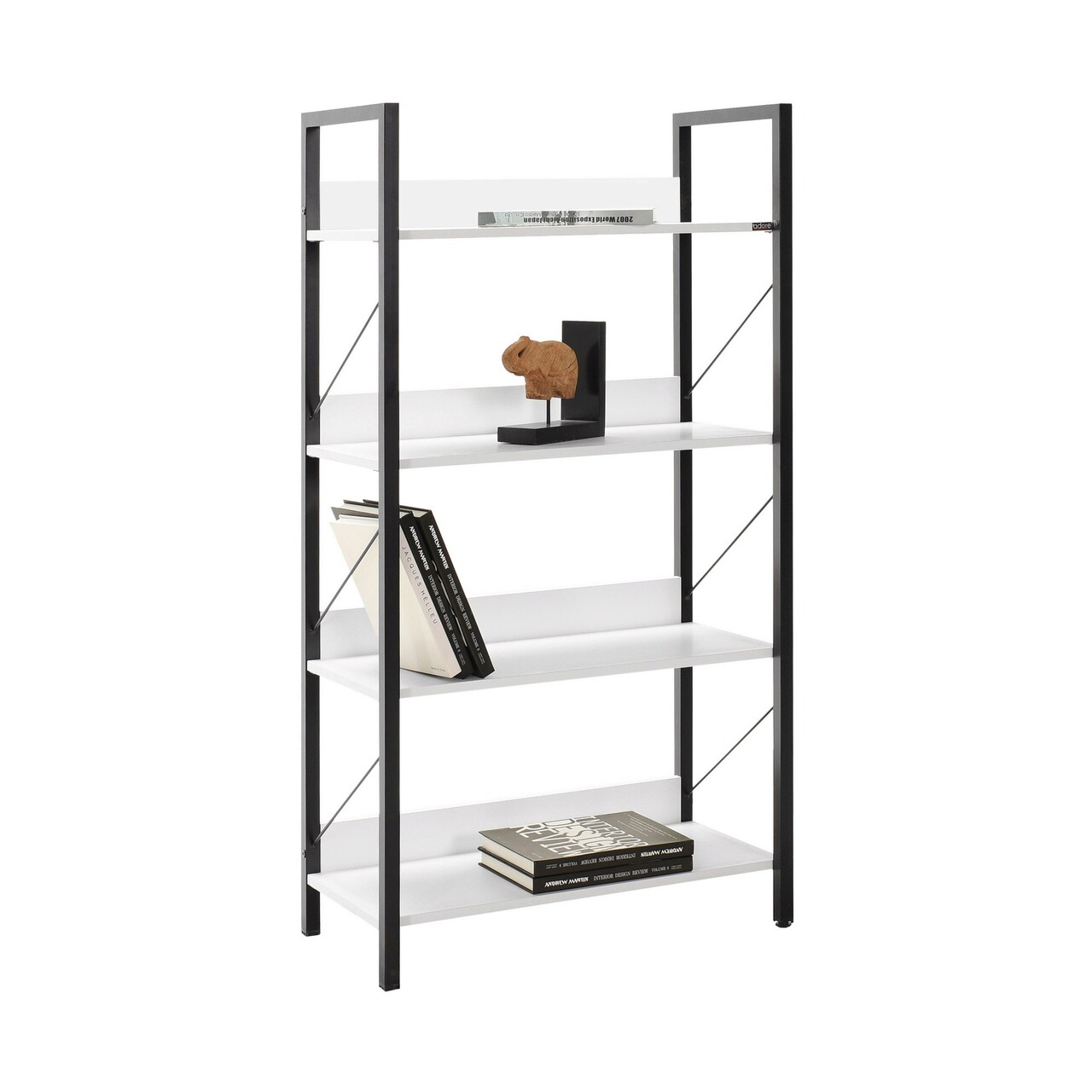 Corp biblioteca, Adore, KTP-840-DD-1, 73x136x35 cm, PAL, Alb