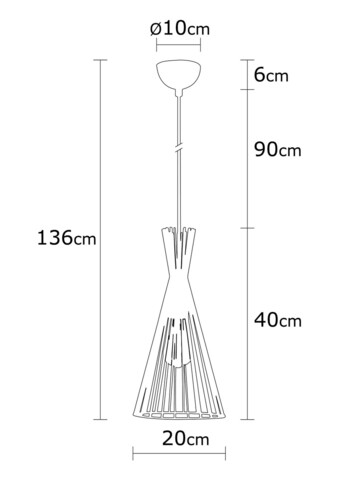 Lustra, Alby, 525NOR1601, Fier, Cupru