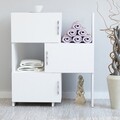 Dulap multifunctional Anna, Decorotika, 65x31.5x89.8 cm, alb