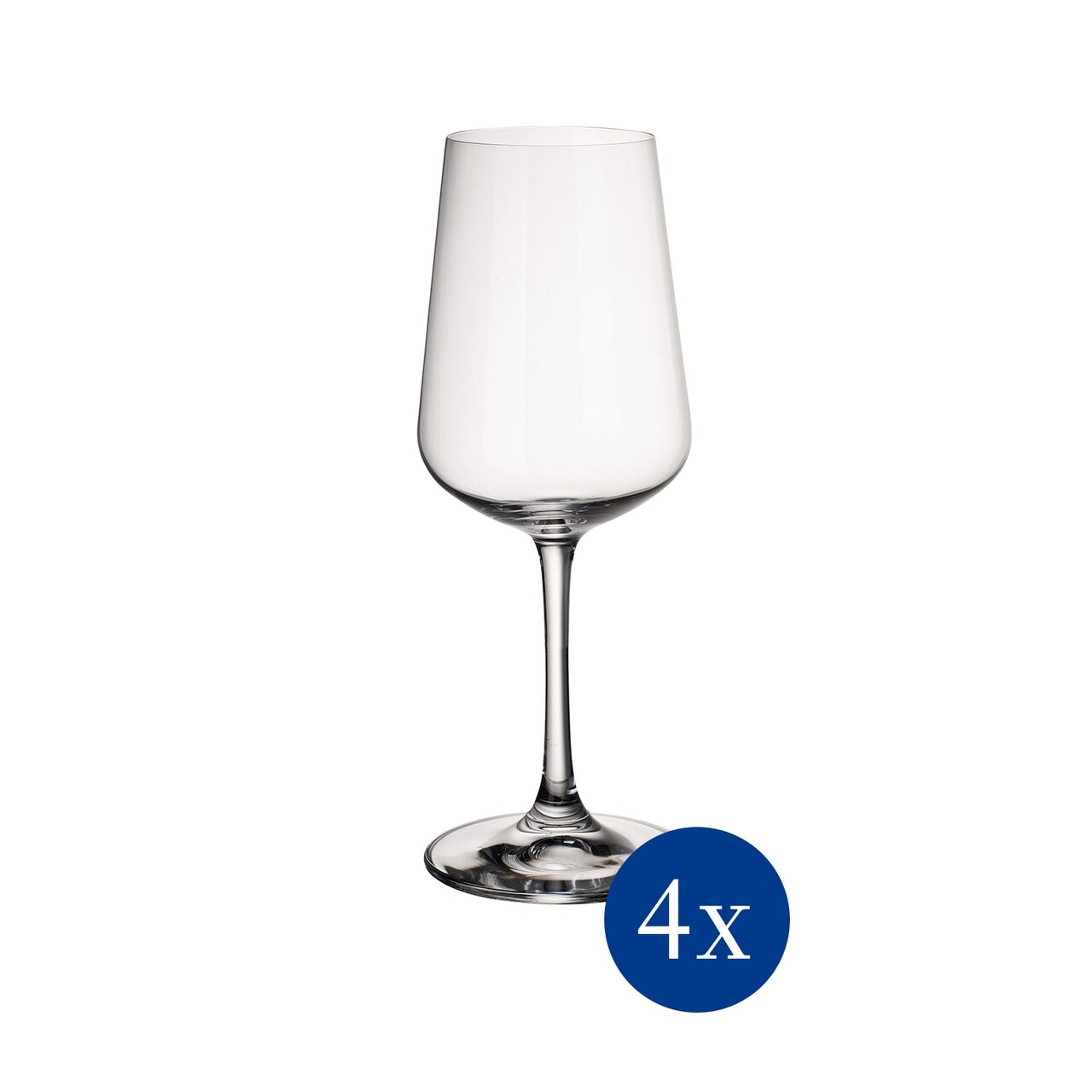 Set 4 pahare pentru vin alb, Villeroy & Boch, Ovid, 380 ml, sticla cristal