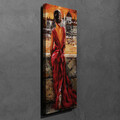 Tablou decorativ, PC101, Canvas, 30 x 80 cm, Multicolor