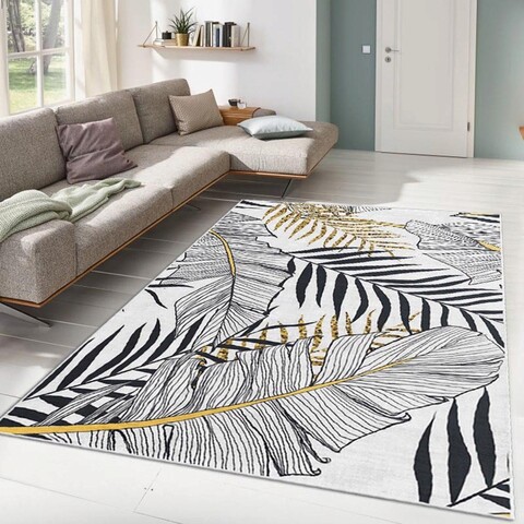 Covor, ALHO CARPET-2A , 100x140 cm, Poliester, Multicolor