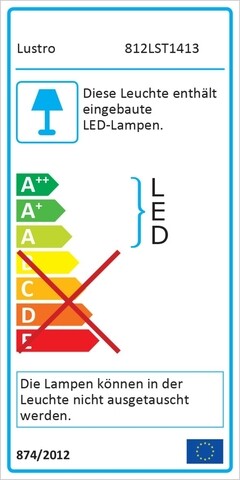 Lampa de masa, KN13, Lustro, 20 x 10 x 35 cm, 1 x E27, 40W, maro/auriu