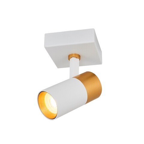 Lustra LED, L1621 - White, Lightric, 10 x 10 x 17 cm, 1 x GU10, 4.5W, alb