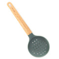 Spatula Blissford , Homla, 34x12 cm, lemn de cauciuc/silicon, verde/bej