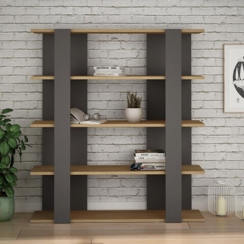 Biblioteca Homitis, Tita - Anthracite, Oak