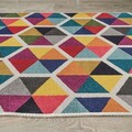 Covor, Woopamuk287, 100x300 cm, 70% bumbac/30% poliester, Multicolor