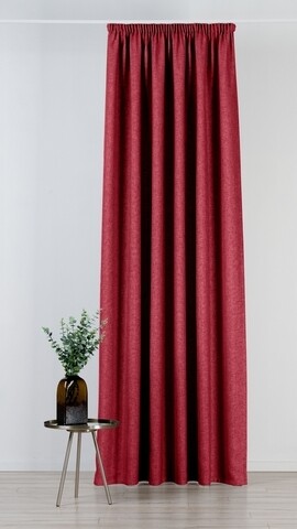 Draperie Mendola Interior, Roquefort, 140x260 cm, poliester, bordo