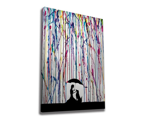 Tablou decorativ, WY220 (50 x 70), 50% bumbac / 50% poliester, Canvas imprimat, Multicolor