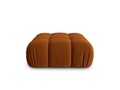 Taburet, Bellis, Micadoni Home, BL, 94x94x39 cm, catifea, caramiziu