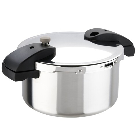 Oala cu capac, Sitram, 24 cm Ø, 6 L, inox