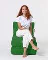 Fotoliu extensibil, Siesta, Ferndale Bean Bag, 55 - 180 cm, poliester impermeabil, verde