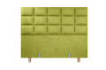 Pat matrimonial, Stockholm, Cubic E, 180x200 cm, saltea tip Pocket, topper memory, Verde