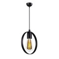 Candelabru, Squid Lighting, Circle Pendant, 20 x 20 x 113 cm, fier, negru