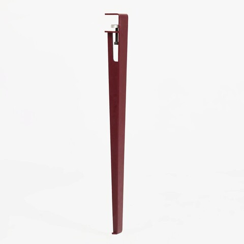 Masa de toaleta / machiaj, Logg, Elaea, 90x75x45 cm, Lemn / Burgundy