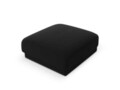 Taburet, Miley, Micadoni Home, BL, 85x85x42 cm, catifea, negru