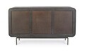 Bufet inferior Orissa, Bizzotto, 145 x 42 x 82 cm, lemn de mango/MDF, negru