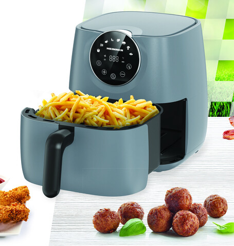 Friteuza Smartfry, Heinner, 5.7 L, 1700W, plastic, antracit