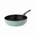 Tigaie wok BergHOFF, Leo Sage, Ø28 cm, aluminiu, invelis antiaderent, verde