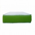 Saltea Green Future NATURE KIDS, 70x140 cm, H 10 cm, husa cu fibre de bambus si structura cu spuma latex