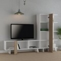 Comoda TV, Homitis, Cago - White, Oak, 32x192x133.5 cm